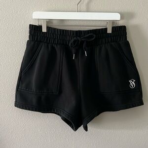 VS Cotton High-Rise Fleece Shorts size L